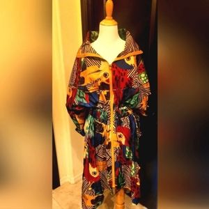 Copy ✨️Farm Rio zip up Topper pre-owned good condition 👌 size : Small